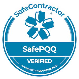 SafeContractor SafePQQ Logo - Our membership of this scheme shows our clients that we take health and safety very seriously